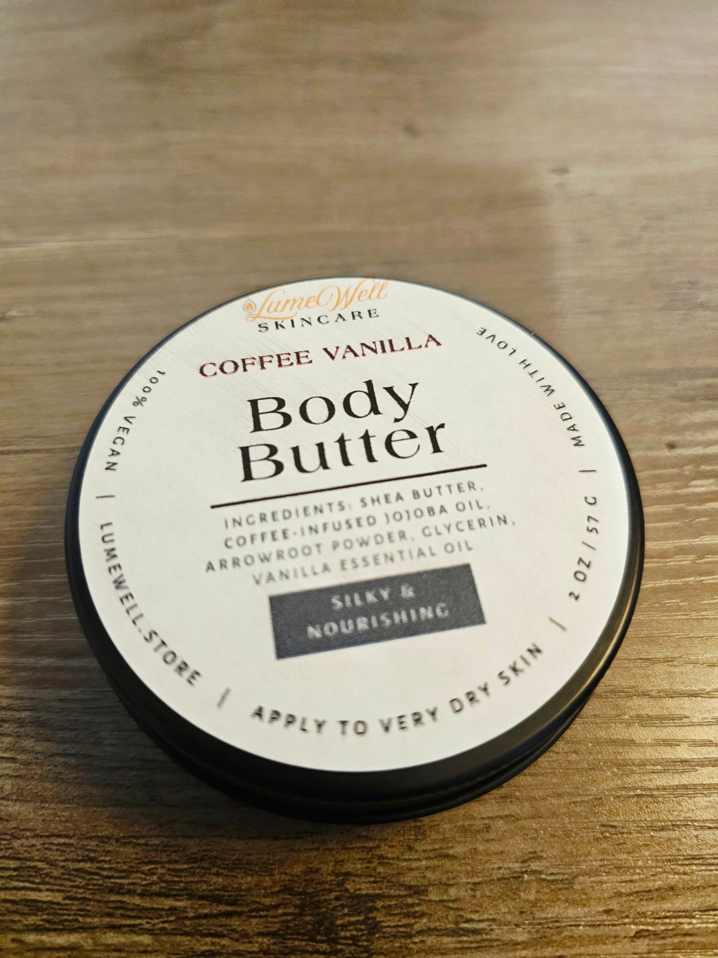 Coffee Vanilla Body Butter – 2 oz