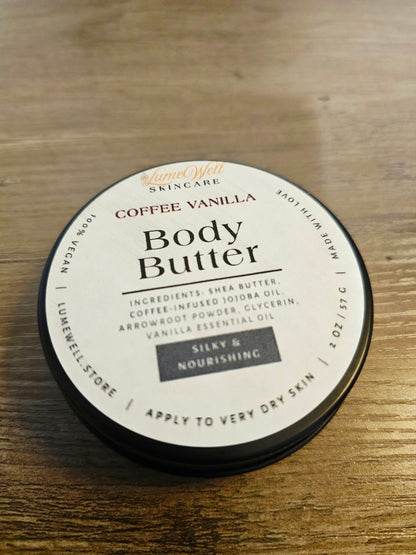 Coffee Vanilla Body Butter – 2 oz