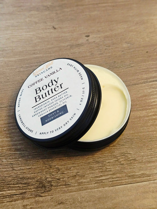 Coffee Vanilla Body Butter – 2 oz