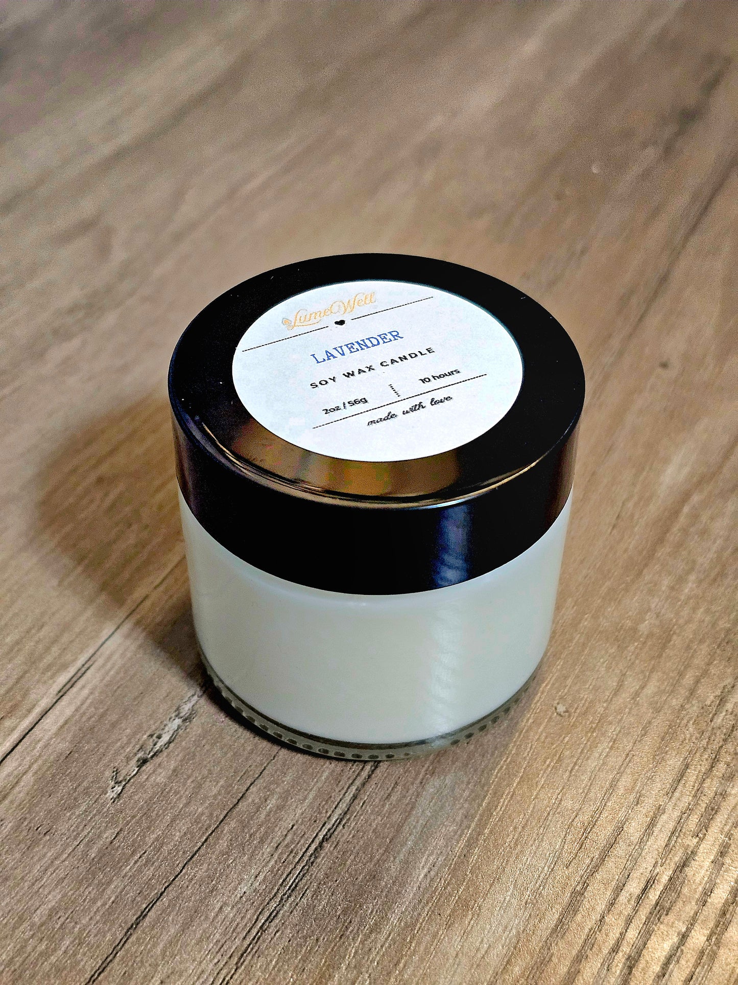 Lavender Soy Candle – 2 oz Natural Wax