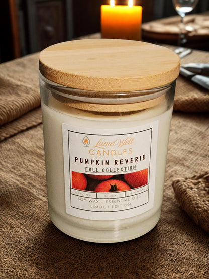 Pumpkin Reverie Candle – 6oz Soy Wax