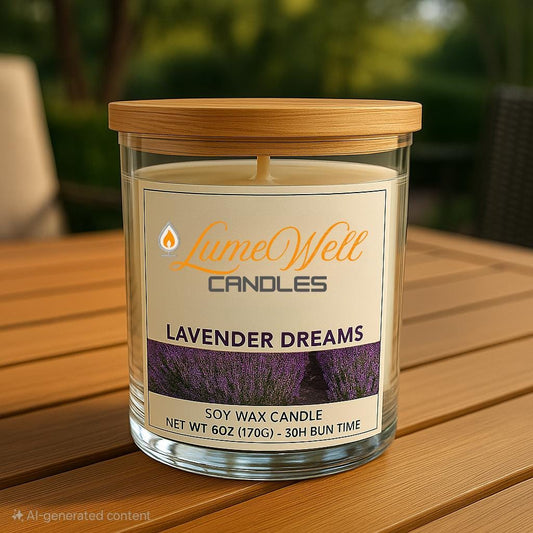 Lavender Dreams Candle – 6oz Soy Wax