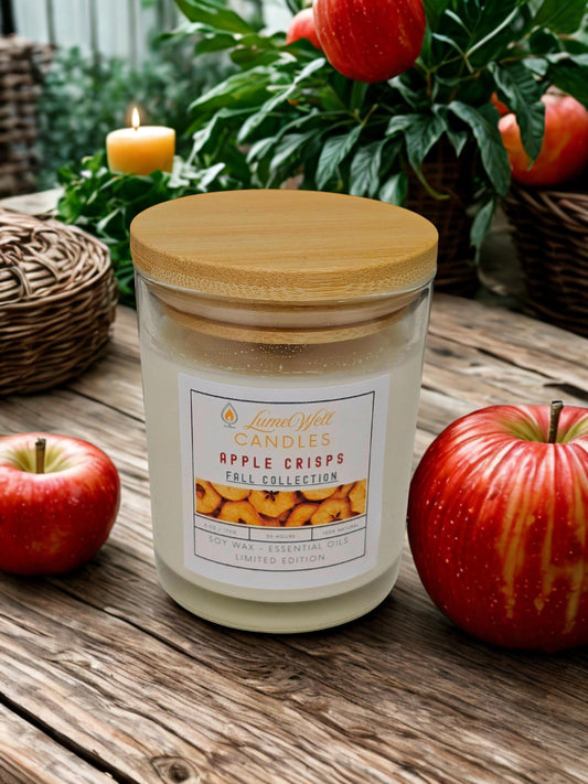 Apple Crisps Candle – 6oz Soy Wax