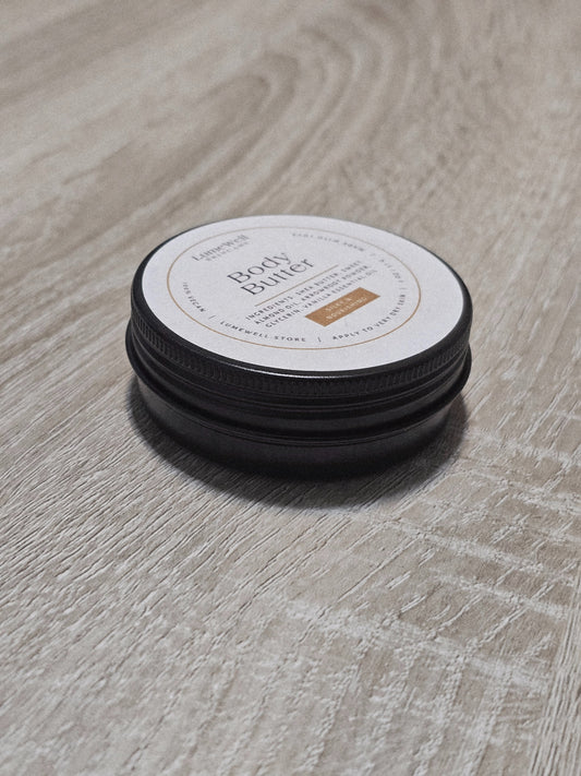 Vanilla Almond Body Butter – 2 oz Plant-Based, Sensitive Skin Friendly