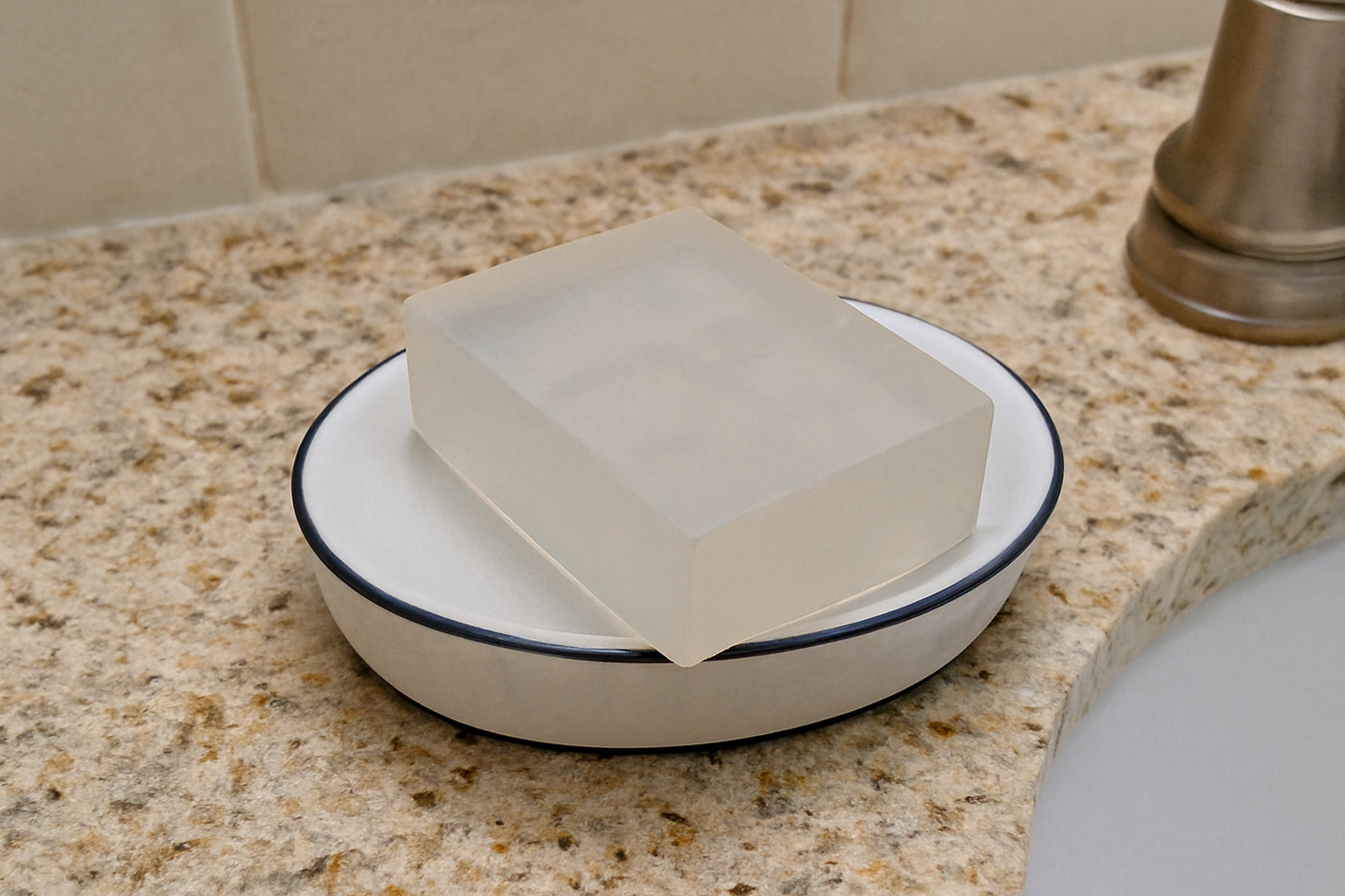 Unscented Glycerin Soap Bar – Fragrance‑Free, Gentle Cleansing for Sensitive Skin