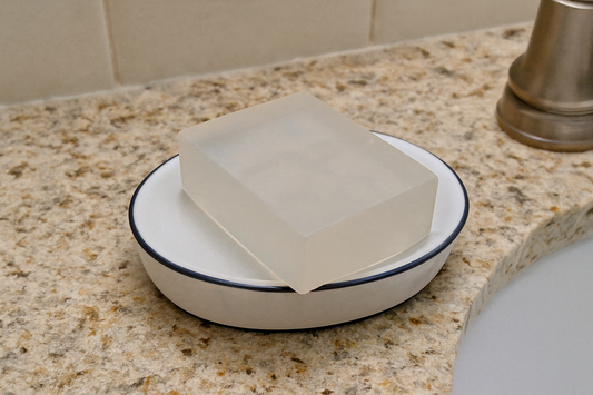 Unscented Glycerin Soap Bar – Fragrance‑Free, Gentle Cleansing for Sensitive Skin