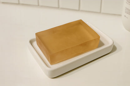 Glazed Honey Soap Bar – Natural Honey & Vanilla Moisturizing Glycerin Soap