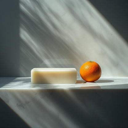 Creamy Sunrise Bar Soap – Brazilian Orange & Vanilla Moisturizing Goat Milk Soap